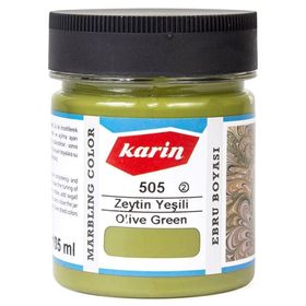 Karin Zeytin Yeşili 505 105 cc Ebru Boyası