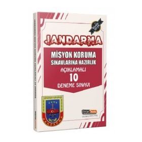 Kariyer Meslek Yayınları Jandarma Misyon Koruma Sınavlarına Hazırlık Açıklamalı 10 Deneme Sınavı