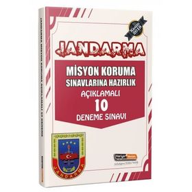 Kariyer Meslek Yayınları Jandarma Misyon Koruma Sınavlarına Hazırlık Açıklamalı 10 Deneme Sınavı