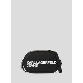 Karl Lagerfeld 245J3010 Jeans Siyah Kadın 21x13x7,5 cm Çapraz Çanta