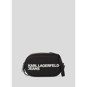 Karl Lagerfeld 245J3010 Jeans Siyah Kadın 21x13x7,5 cm Çapraz Çanta