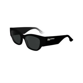 Karl Lagerfeld KL 6168S 001 52 Kare Siyah Kemik Unisex Güneş Gözlüğü
