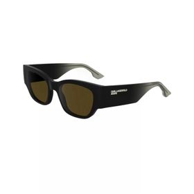 Karl Lagerfeld KL 6168S 002 52 Kare Siyah Kemik Unisex Güneş Gözlüğü