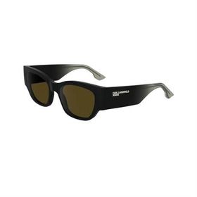 Karl Lagerfeld KL 6168S 002 52 Kare Siyah Kemik Unisex Güneş Gözlüğü