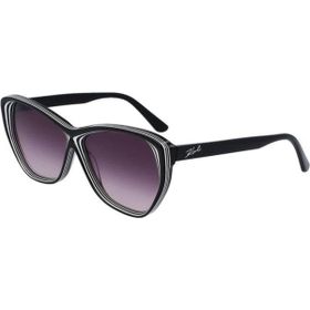 Karl Lagerfeld KL6103S 006 58 Siyah Cat Eye Kadın Güneş Gözlüğü