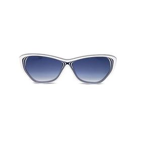 Karl Lagerfeld KL6103S 106 58 Beyaz Mavi Cat Eye Kadın Güneş Gözlüğü