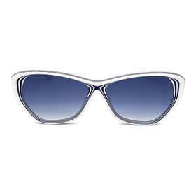 Karl Lagerfeld KL6103S 106 58 Beyaz Mavi Cat Eye Kadın Güneş Gözlüğü