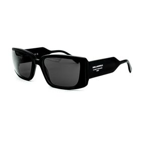 Karl Lagerfeld KL6106S 002 64 Siyah Dikdörtgen Unisex Güneş Gözlüğü