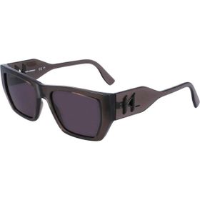 Karl Lagerfeld KL6123S 020 54 Şeffaf Füme Kemik Unisex Güneş Gözlüğü