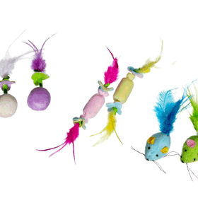 Karlie 10 cm Kedi Otlu Peluş Oyuncağı