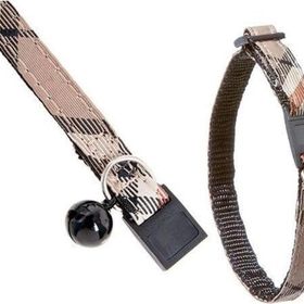 Karlie 10 mm 30 cm Kahverengi Ekose Kedi Boyun Tasması