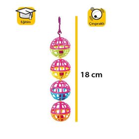 Karlie 18 cm Plastik Kuş Oyuncağı