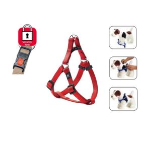 Karlie 20-35 cm Kırmızı Kilitli Köpek Göğüs Tasması