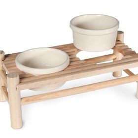 Karlie 24x10x8 cm Ahşap Kemirgen Yemek Masası