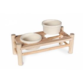 Karlie 24x10x8 cm Ahşap Kemirgen Yemek Masası