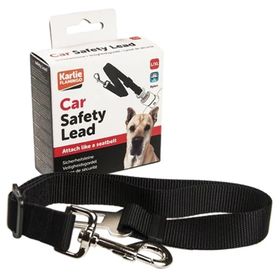 Karlie 25 mm 52-85 cm Siyah Köpek Emniyet Kemeri Bağlantı Kayışı