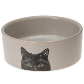 Karlie 250 ml Krem Seramik Kedi Mama Kabı