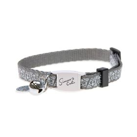 Karlie 30 cm 10 mm Gri Simon S Cat Kedi Tasma