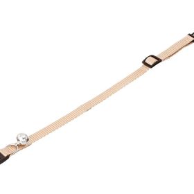 Karlie 30 cm Bej Çıngıraklı Köpek Tasması