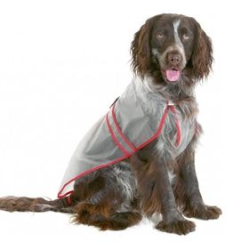 Karlie 30 cm Köpekler İçin Şeffaf Yağmurluk