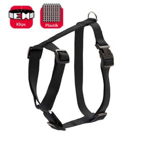 Karlie 35-50 cm Siyah Basic Köpek Göğüs Tasması