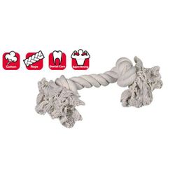 Karlie 35 cm Beyaz L 2 Düğümlü İp Köpek Oyuncağı