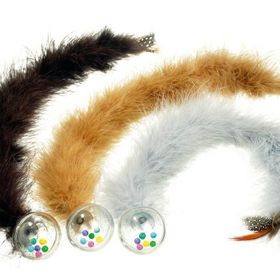 Karlie 45 cm Kuyruklu Çıngıraklı Top Kedi Oyuncağı