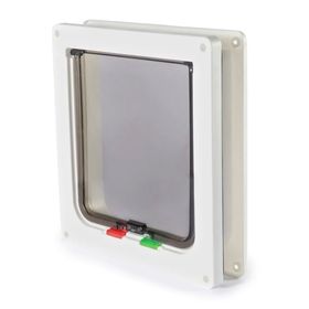 Karlie 507511 Porta 4 Yönlü Kilitli 19.2x20 cm Kahverengi Kedi Kapısı