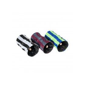 Karlie 50x25 cm Karışık Renkli Çizgili Kedi Tüneli