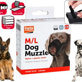 Karlie 53036 Dog Muzzle Soft M-L Köpek Ağızlık