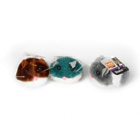 Karlie 7 cm Karışık Renkli Titreyen Peluş Fare Kedi Oyuncağı