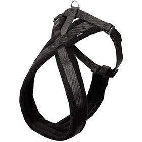 Karlie 70-90 cm Siyah Yumuşak Köpek Göğüs Tasma