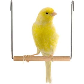 Karlie Ahşap Tünekli 13x13 cm Kuş Salıncağı