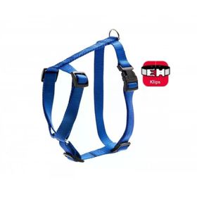 Karlie Basic Kilitli 45-70 cm Mavi Köpek Göğüs Tasması