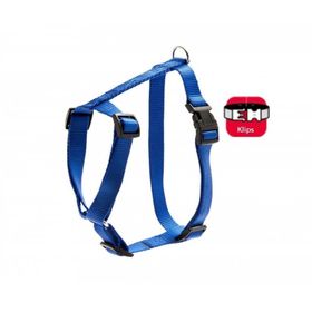 Karlie Basic Kilitli 45-70 cm Mavi Köpek Göğüs Tasması