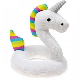 Karlie Beyaz 18x17 cm Unicorn Figürlü Köpek Oyuncağı