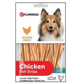 Karlie Flamingo Tavuk ve Balık Etli 85 gr Şerit Köpek Ödül Maması