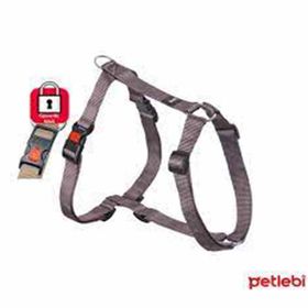 Karlie Gri 25-40 cm/10 mm XS Kilitli Küçük Irk Köpek Göğüs Tasması
