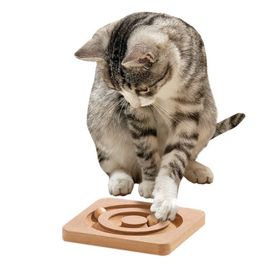 Karlie Interactive 19x19x2 cm Kedi Ahşap Zeka Oyuncağı