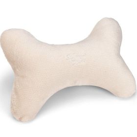 Karlie Krem 35x23 cm Kemik Peluş Yastık