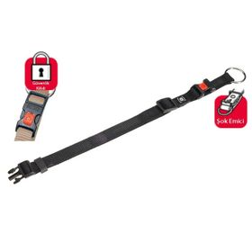Karlie M 40-55 cm Siyah Basic Köpek Boyun Tasması