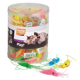 Karlie Plastik Karides 6 cm 60'lı Kedi Oyuncağı