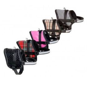 Karlie Reflektörlü 31-40 cm Kırmızı Küçük Irk Köpek Göğüs Tasması
