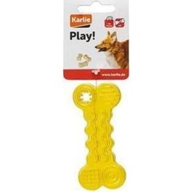 Karlie Sarı 10x4x1.5 Köpekler İçin Kemik Şeklinde Oyuncak