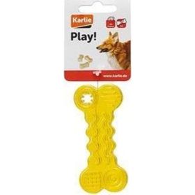 Karlie Sarı 10x4x1.5 Köpekler İçin Kemik Şeklinde Oyuncak
