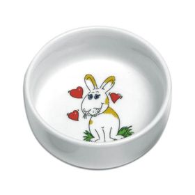 Karlie Seramik Tavşan 300 ml 11 cm Mama Kabı
