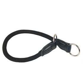 Karlie Suni Deri Siyah 50x1.2 cm Köpek Eğitim Tasması