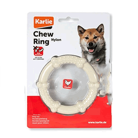 Karlie Tavuklu 12 cm Naylon Köpek Çiğneme Halkası