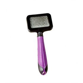 Karlie U: 7.5 G: 7 cm Mor-Siyah Kedi Fırçası