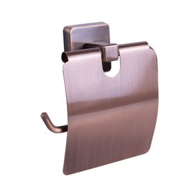 Karlim ML.AB 37088-K Milet Serisi Kapaklı 12 cm Antik Bakır Kaplama Tuvalet Kağıtlık